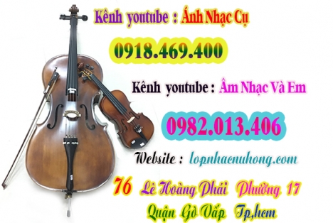 Địa chỉ chỗ bán và cho thuê đàn cello tại Tp.Hồ Chí Minh