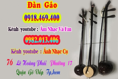 Địa điểm bán và cho thuê đàn gáo tại Gò Vấp , Tp.Hồ Chi Minh