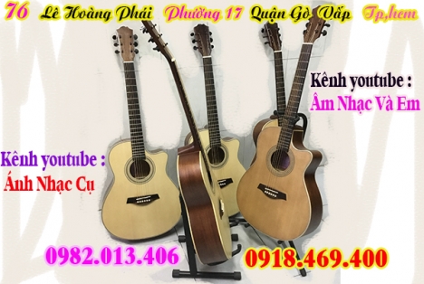 Shop bán đàn guitar tại Tp.Hồ Chí Minh, gò vấp