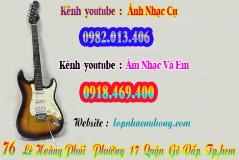Chỗ cho thuê và bán đàn guitar điện tại gò vấp, Tp.Hồ Chí Minh