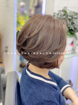 Uốn Phục Hồi Tóc Ngang Vuông Ở Đâu Đẹp Uy Tín Giá Rẻ Hoài Đức - Nam Đỗ Hair Salon