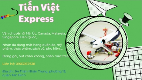 Gửi hàng nước ngoài Tiến Việt Express