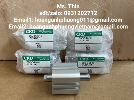 Xy lanh SSD-D-25-10-FL281492, ckd, chính hãng