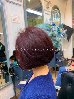 Nhuộm Màu Tím Đỏ Ở Đâu Đẹp Giá Rẻ Hoài Đức - Nam Đỗ Hair Salon