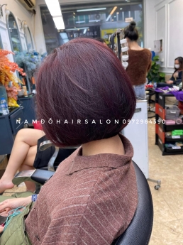 Nhuộm Màu Tím Đỏ Ở Đâu Đẹp Giá Rẻ Hoài Đức - Nam Đỗ Hair Salon