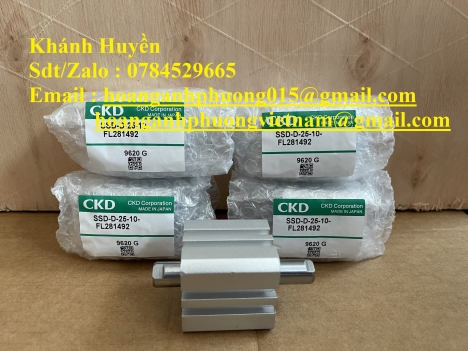 Xy lanh SSD-D-25-10-FL281492 hãng CKD hàng new nhập khẩu