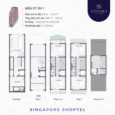 Cắt lỗ 02 căn Singapore Shoptel, Sonasea Vân Đồn. 01 căn mặt đại lộ Orchad rẻ hơn giá cđt tầm 5-6