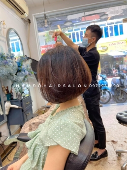 Cắt Uốn Phục Hồi Tóc Ngắn Đẹp Giá Rẻ Hoài Đức - Nam Đỗ Hair Salon