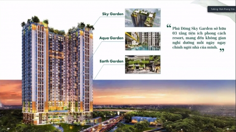 Sở hữu căn hộ cao cấp Phú Đông Sky Garden chỉ với khoảng 520 triệu LH