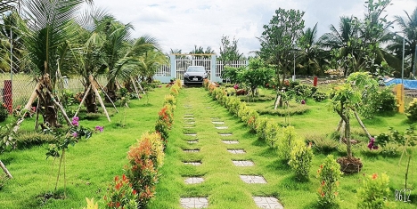 Nhà vườn nghỉ dưỡng  ( đường DT818 ) Ấp 3 Tân Thành,Thủ Thừa , Long An