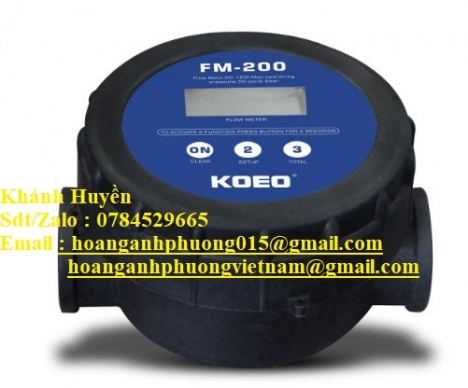 KOEO Digital  Quantitative Flowmeter (Đồng hồ đo dầu điện tử )