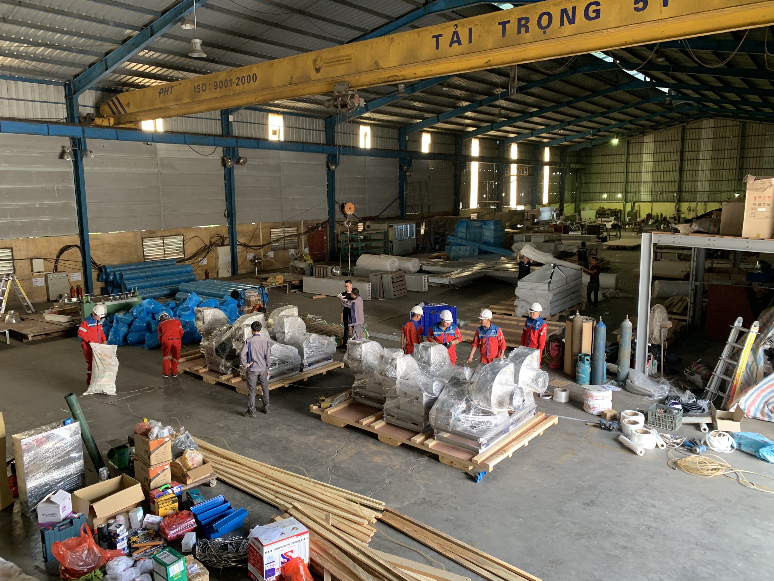Đóng gói hàng hóa theo tiêu chuẩn xuất khẩu tại Hưng Yên 