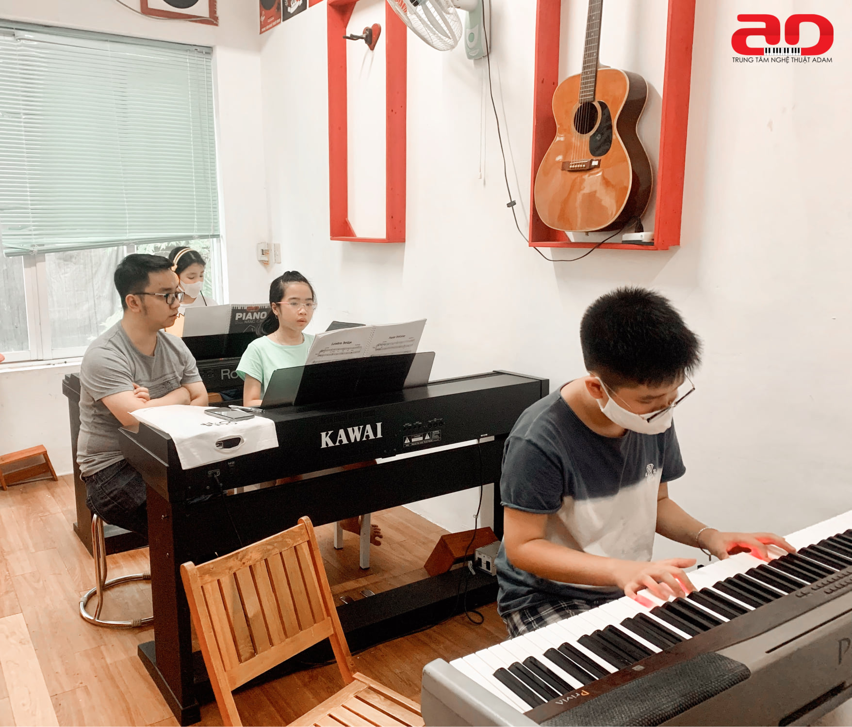 Khóa học piano-Giảng viên Quang Minh                    