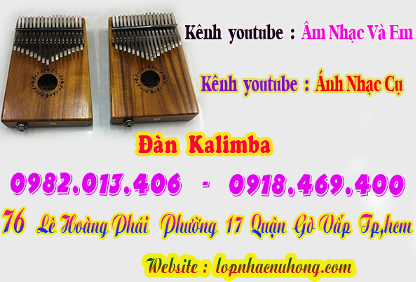 Địa chỉ nơi bán đàn kalimba tại Sài Gòn, Gò Vấp, Tphcm 