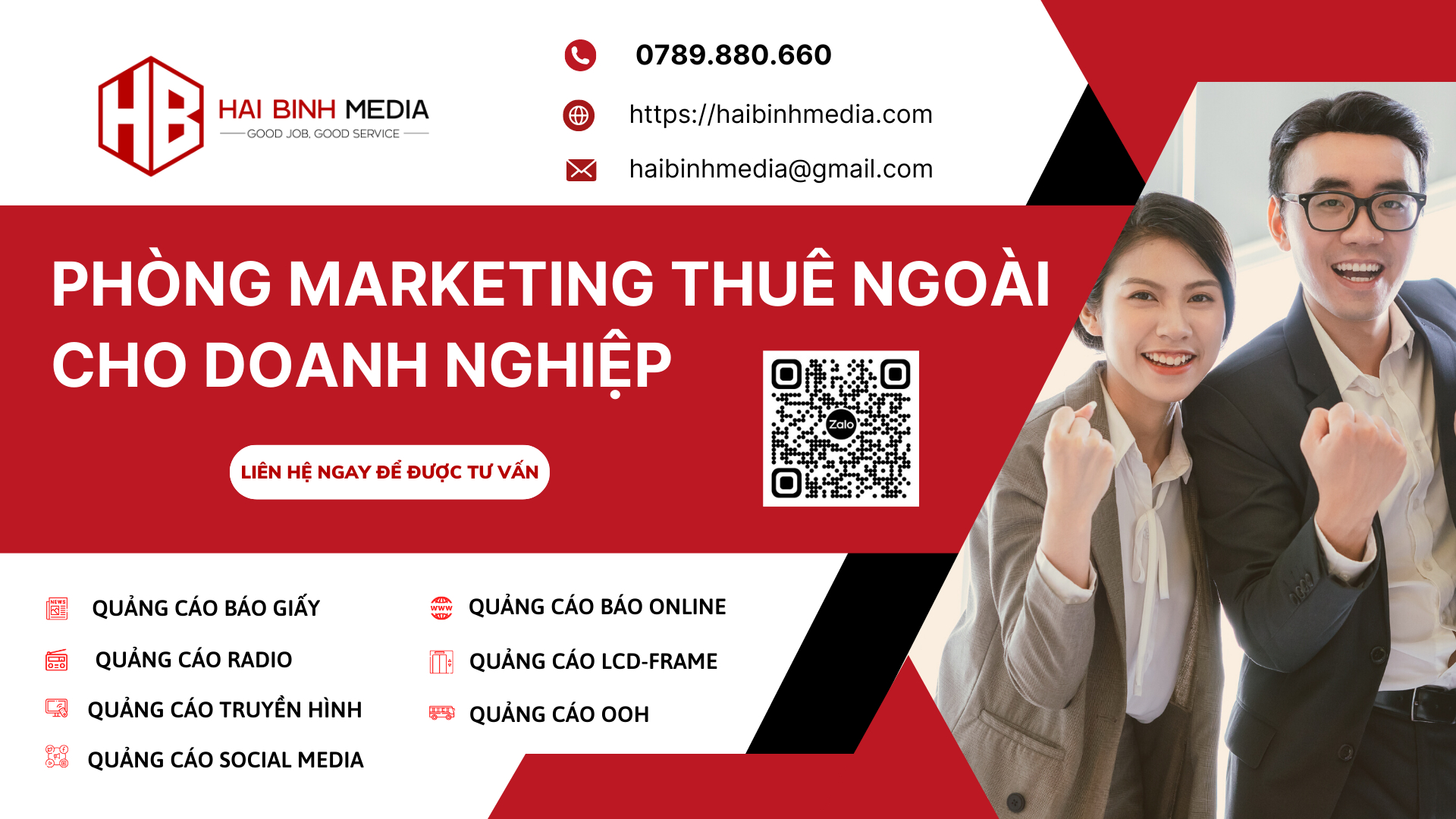 Hải Bình Media-Phòng marketing thuê ngoài cho doanh nghiệp