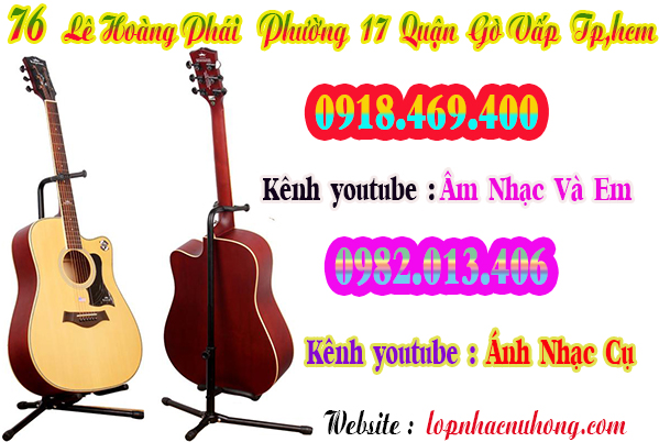 Chân đỡ đàn guitar tại Sài Gòn, Tphcm, hcm, gò vấp