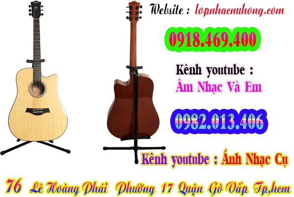 Chân đỡ đàn guitar tại Sài Gòn, Tphcm, hcm, gò vấp