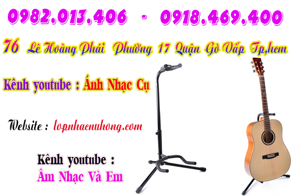 Chân đỡ đàn guitar tại Sài Gòn, Tphcm, hcm, gò vấp