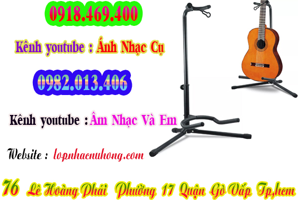 Chân đỡ đàn guitar tại Sài Gòn, Tphcm, hcm, gò vấp