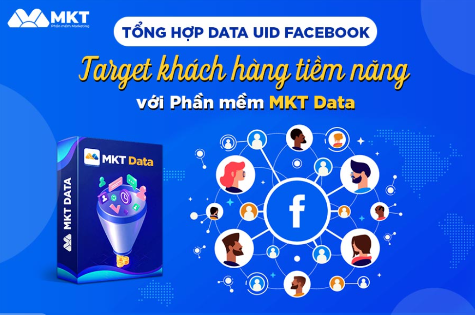 Phần mềm MKT Data - Phần mềm tổng hợp UID Facebook