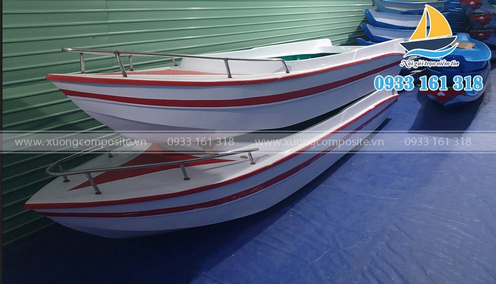 Vỏ thuyền composite, thuyền câu cá, thuyền nhựa composite giá rẻ