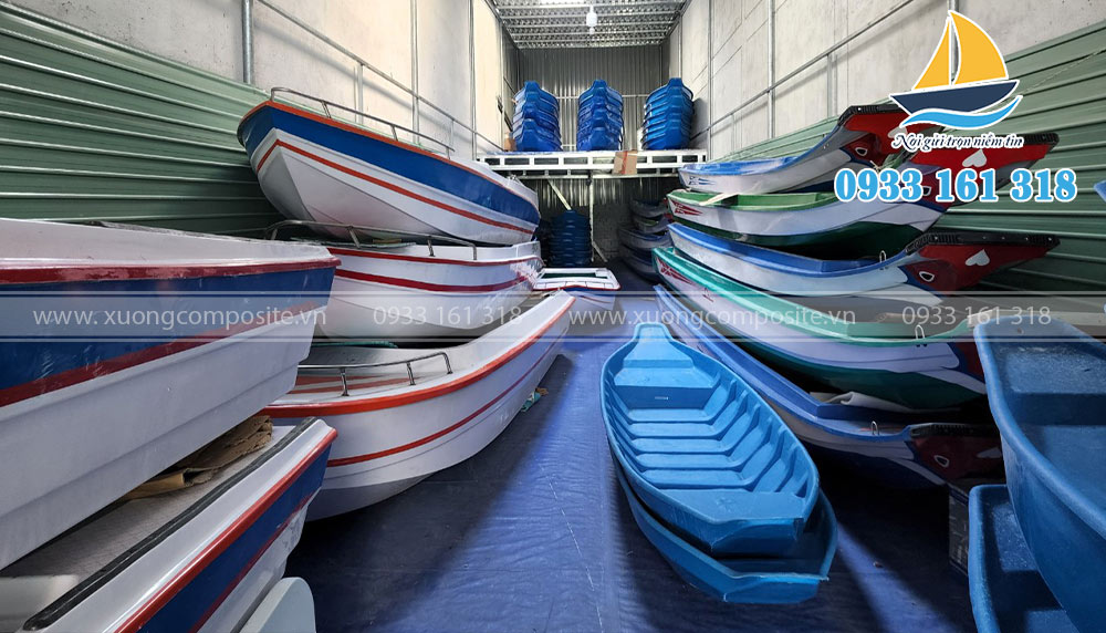 Bán thuyền composite, xuồng, vỏ lãi, cano composite giá rẻ tại TPHCM