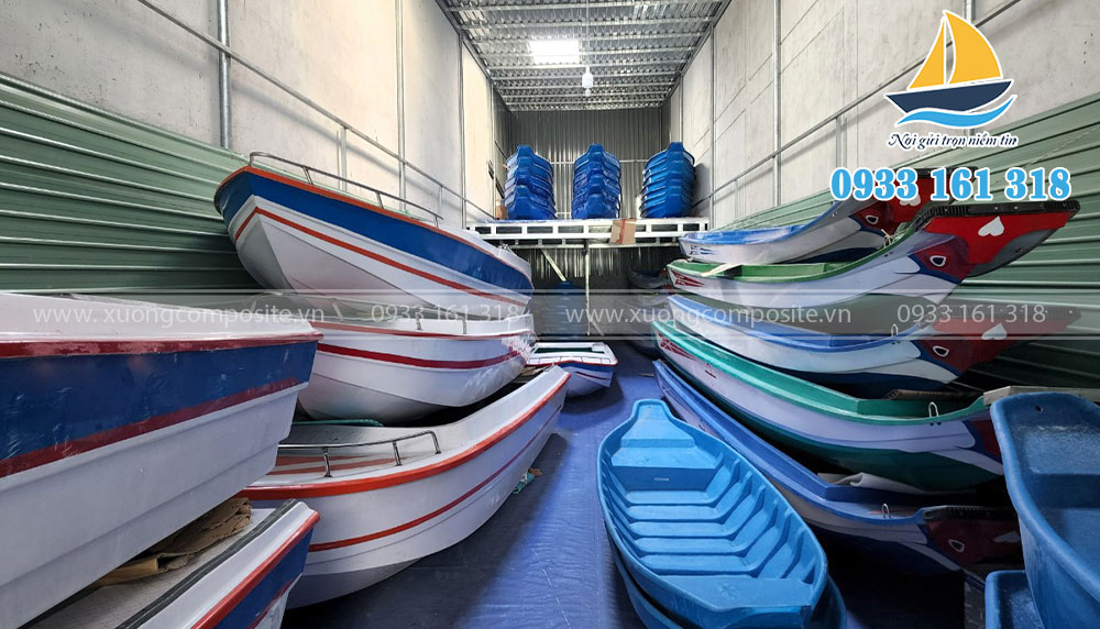 Bán xuồng composite, ghe thuyền, vỏ lã, cano composite tại Bình Phước