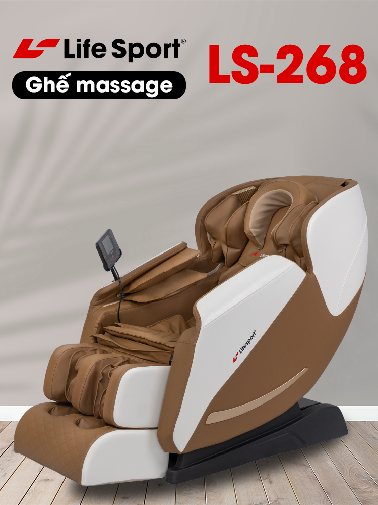 Ghế Massage Lifesport Ls-268 - Giá rẻ dưới 20 triệu đồng