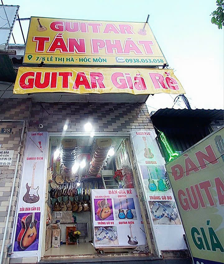 Bán đàn guitar giá rẻ cho học sinh chơi tại huyện hóc môn