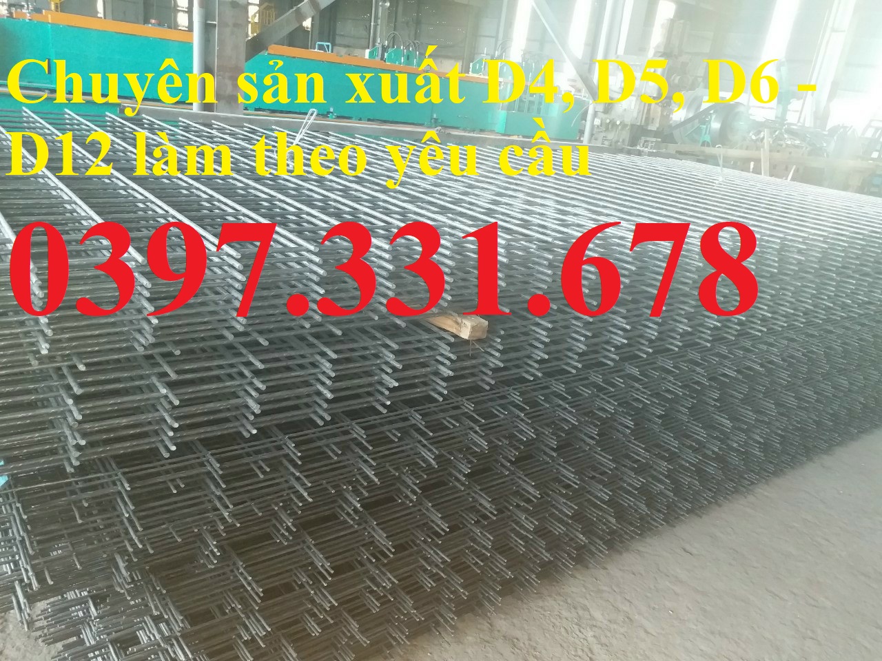 Lưới thép hàn, lưới thép hàn 6 a50x50, 100x100, 150x150, 200x200