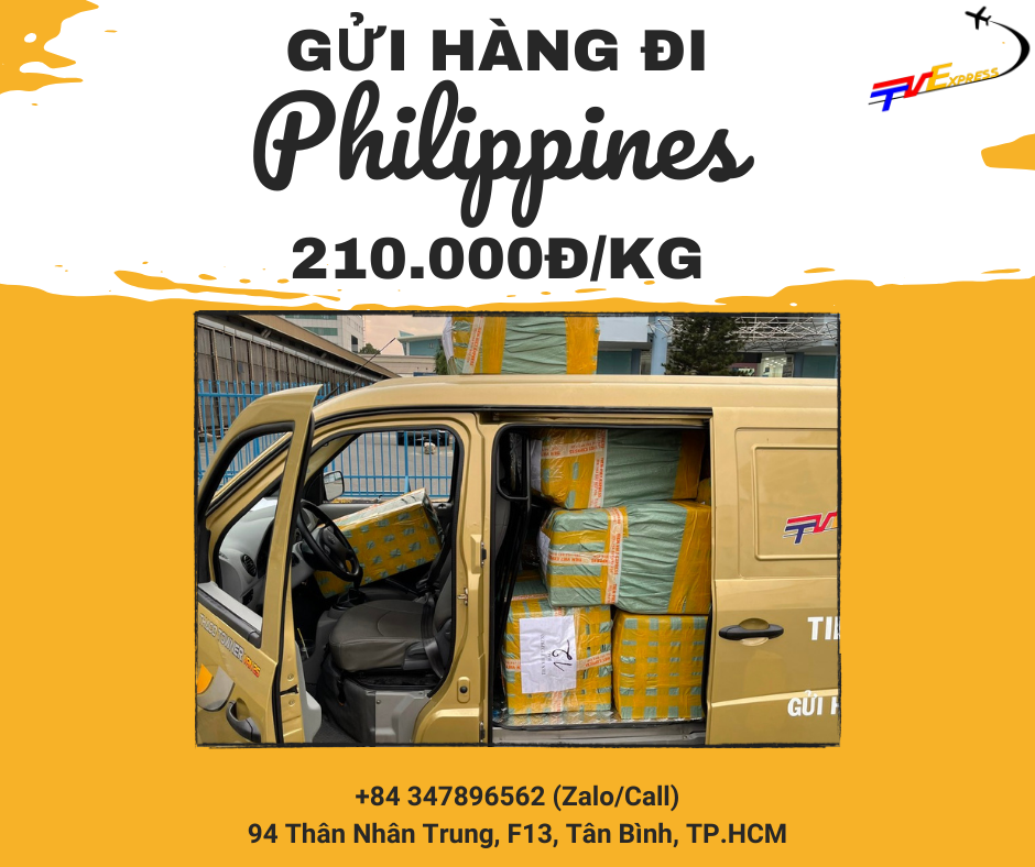 Vận chuyển hàng đi Philippines -- Tiến Việt Express.