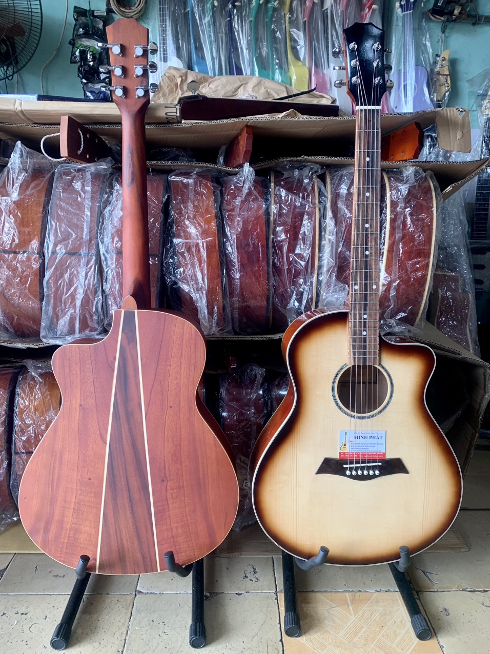 Xưởng bán đàn guitar ở TPHCM - Nhạc Cụ Minh Phát Khu vực quận Bình Tân