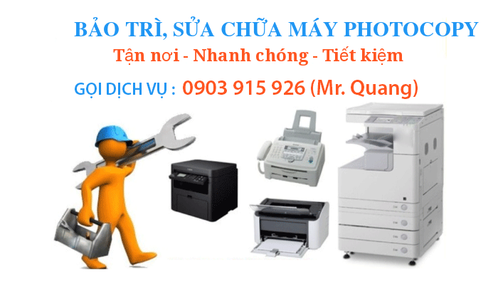 Dịch vụ sửa chữa máy photocopy chuyên nghiệp tại quận 11