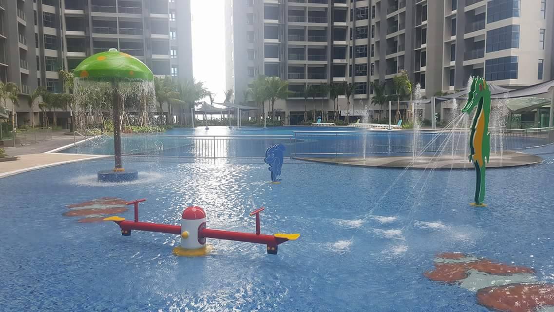 Thiết bị sân chơi cho công viên nước tại Việt Nam