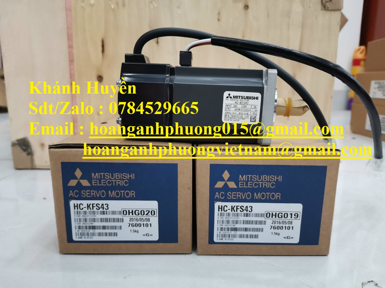 Servo Motor HC-KFS43 hàng nhập khẩu chính hãng 100%