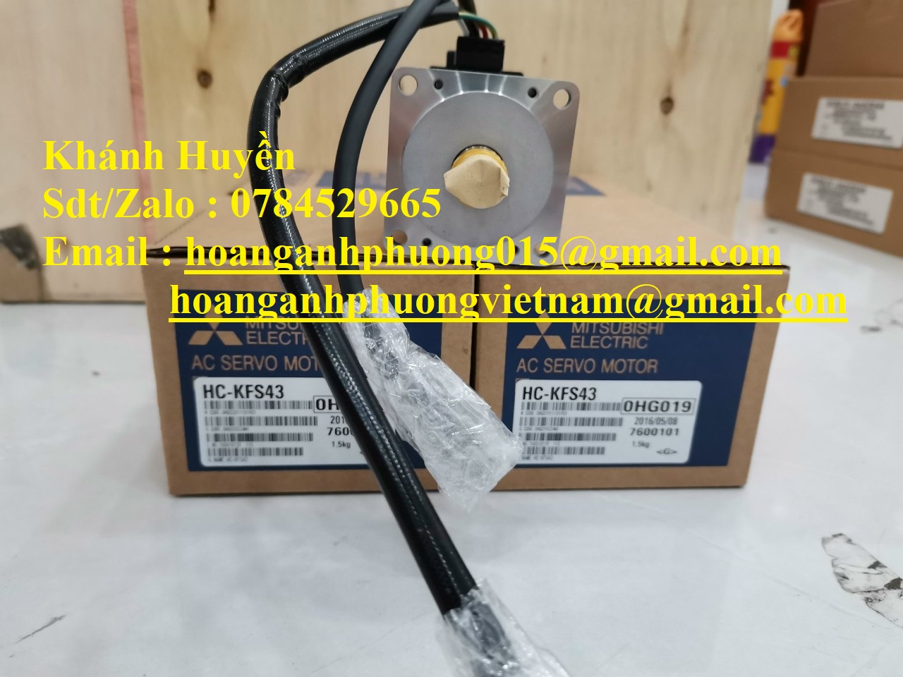 Servo Motor HC-KFS43 hàng nhập khẩu chính hãng 100%