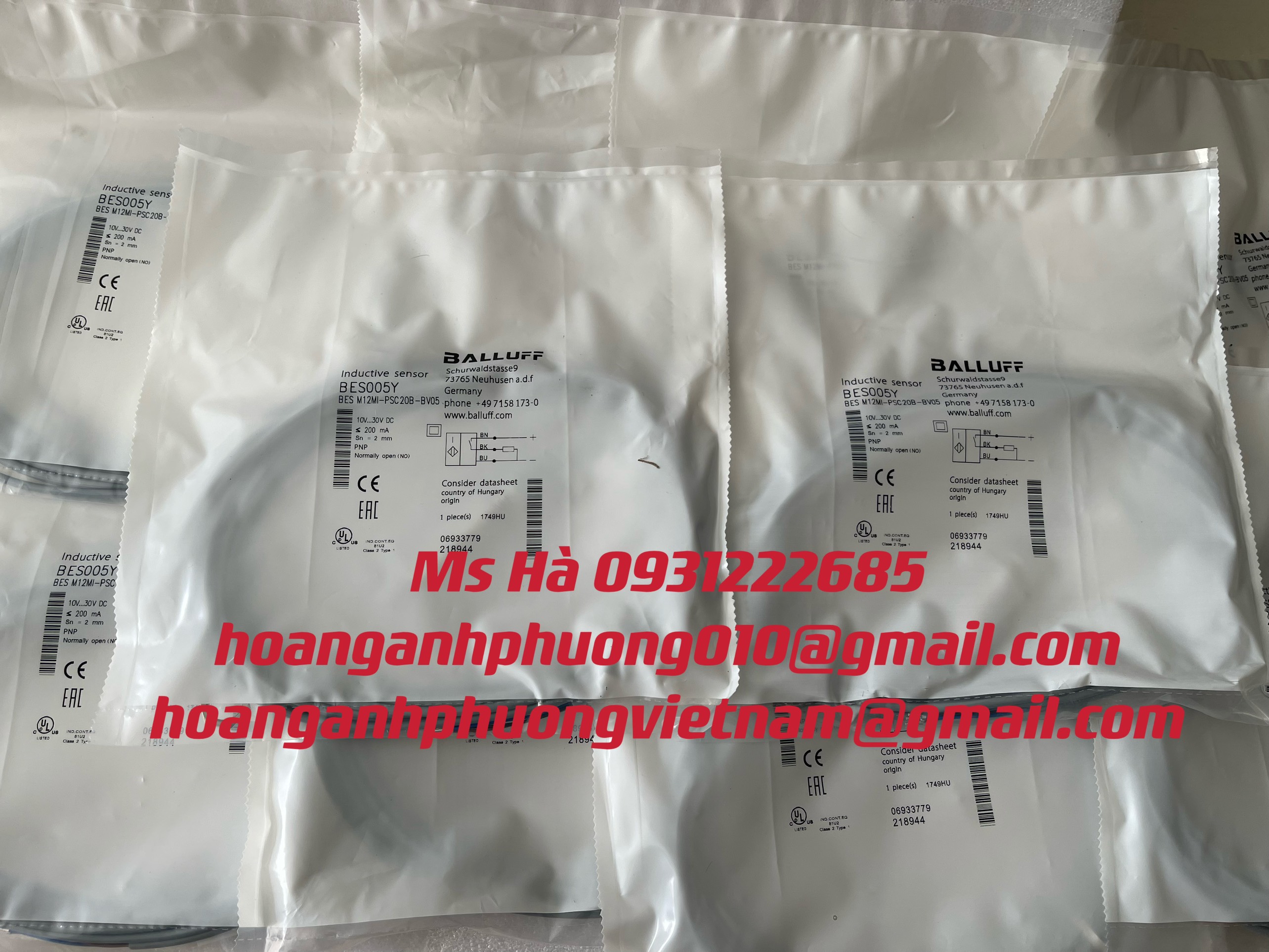 Sensor tiệm cận BES005Y balluff - Hoàng Anh Phương 