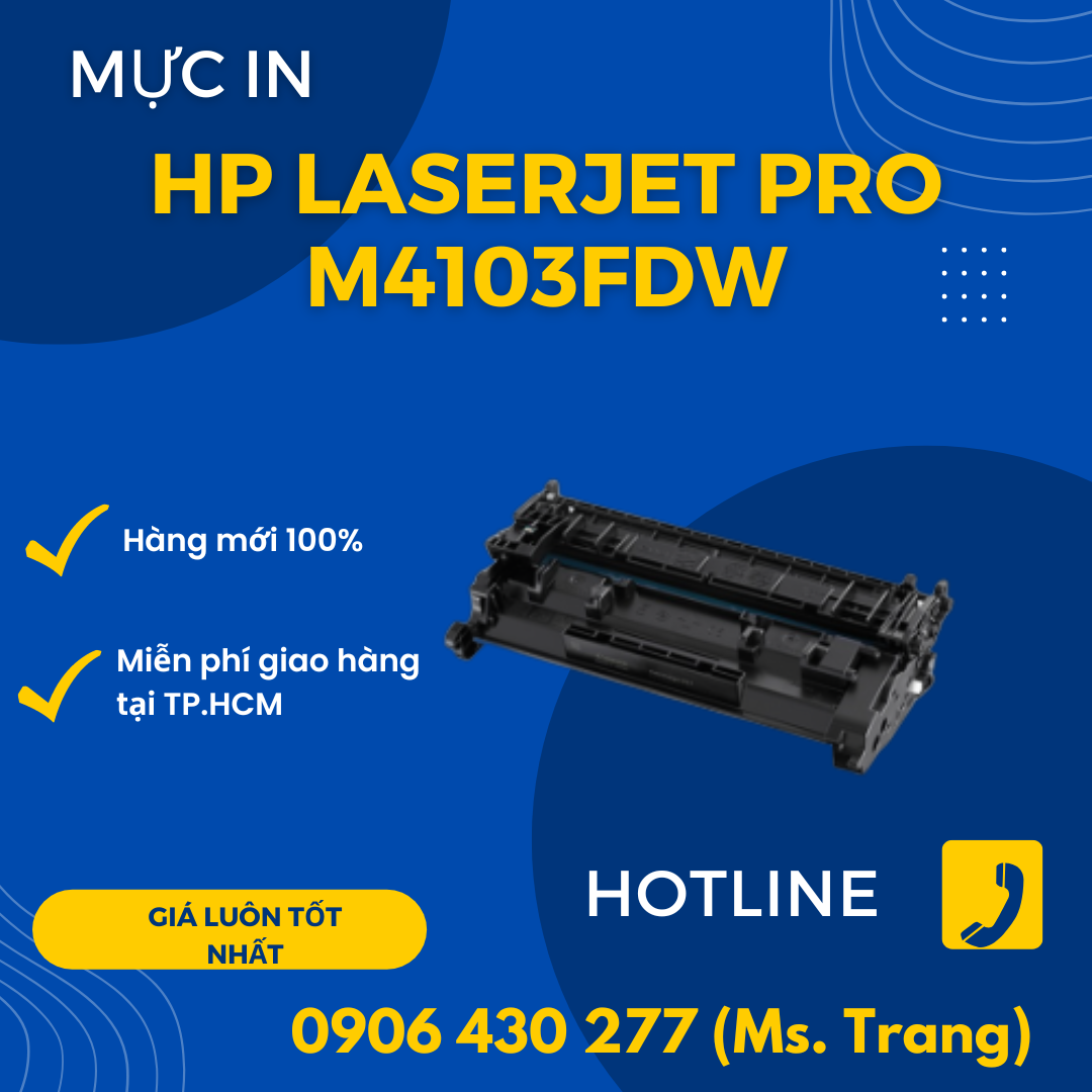 Máy in đa chức năng HP PRO MFP M4103fdw giá rẻ