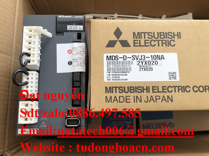 MDS-D-SVJ3-10NA bộ driver điều khiển Mitsubishi chính hãng giá đại lý