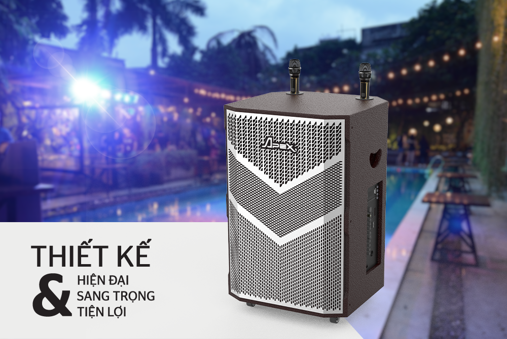 Loa kéo Karaoke Apex APA3308 - Sự lựa chọn tuyệt vời dành cho bạn