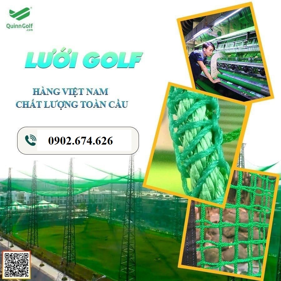 Lười golf Quinngolf - Sản phẩm Việt Nam, Công nghê Hàn Quốc