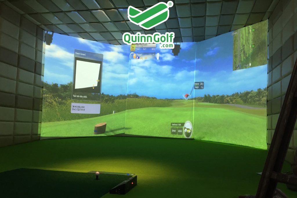 Phòng golf 3D - khôn gian tiện lợi đẳng cấp cho golfer