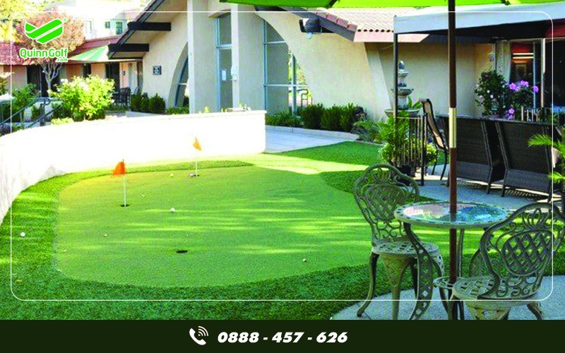 Chuyên Tư vấn - thiết kế - thi công Mini Green Golf tại nhà