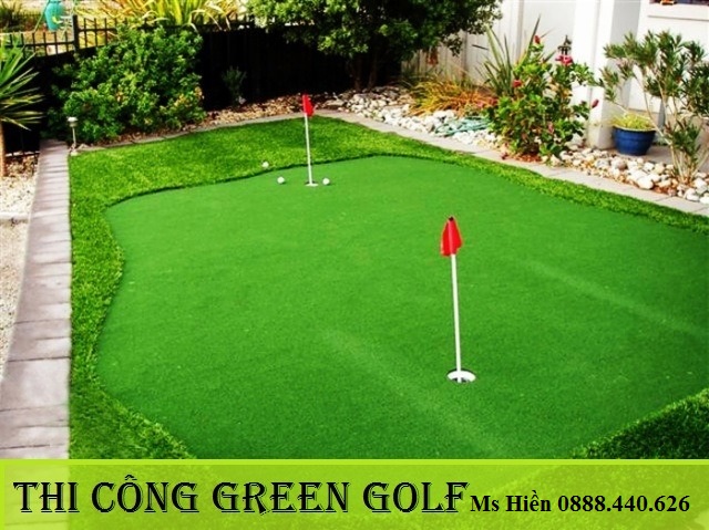 Mô hình green Golf 3 trong 1 (Giải trí, trang trí, thể thao)