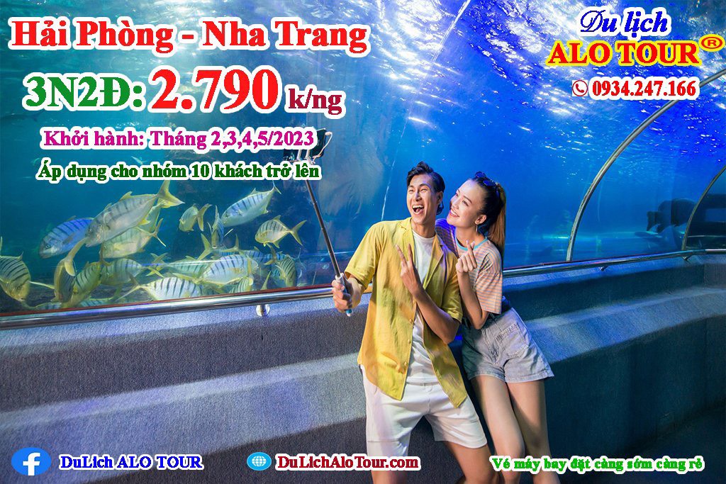 Tour du lịch Hải Phòng - Nha Trang  2023
