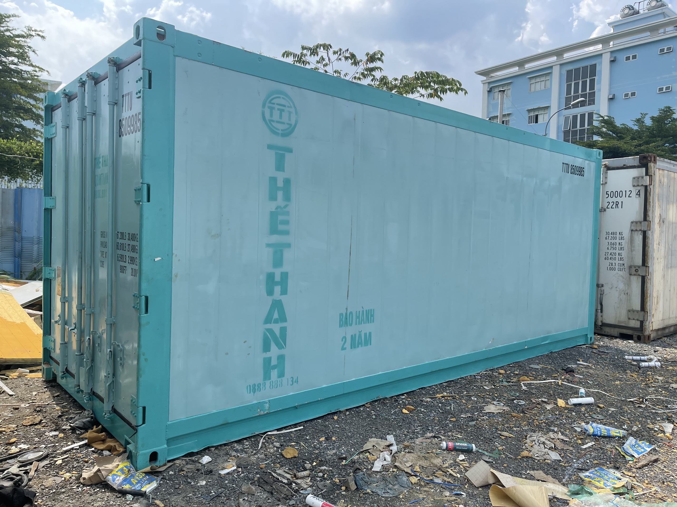 sản phẩm container lạnh 20feet THẾ THANH