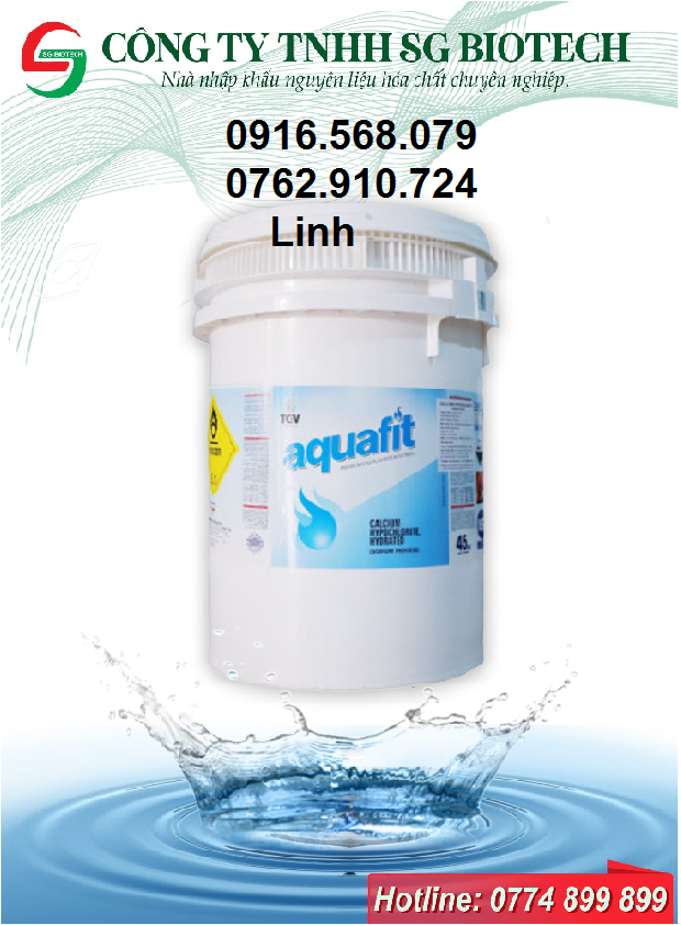 Clorin aquafit ấn độ thùng cao 45kg giá tốt
