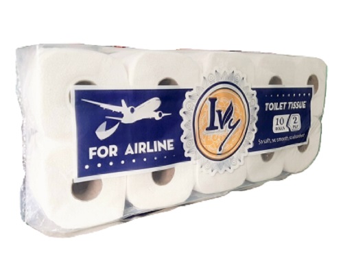 Giấy vệ sinh cuộn nhỏ for airline, giấy vệ sinh giá rẻ