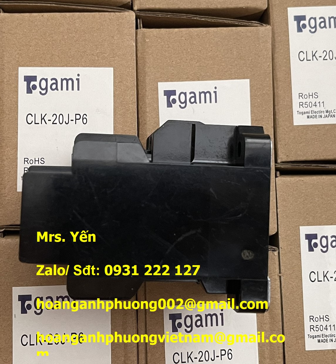 CKL-20J-P6 Contactor Togami chính hãng giá rẻ toàn quốc