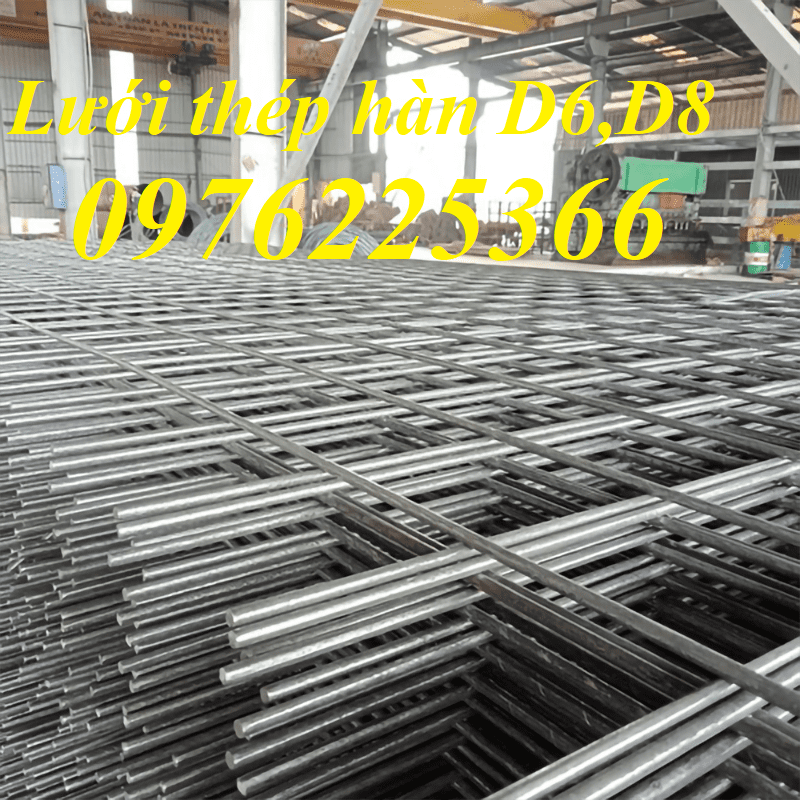 Lưới thép hàn đổ sàn D8A200x200 -Lưới thép Hưng Thịnh